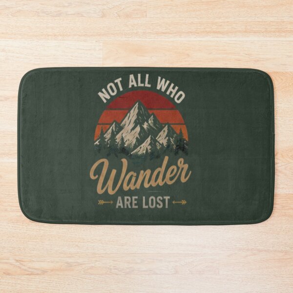 Item preview, Vintage Not All Who Wander Are Lost designed and sold by FABIOLA1970.