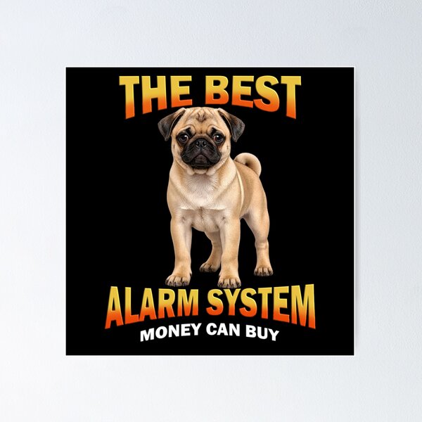 Item preview, Pug, Alarm System designed and sold by Johnny Furlotte.