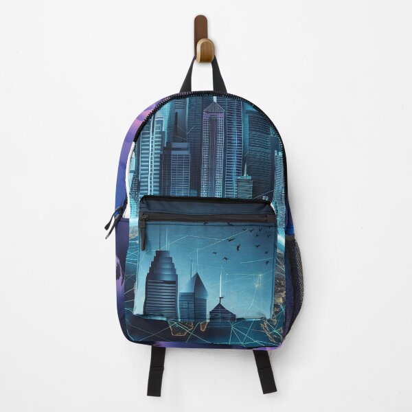 Item preview, The Digital Divide: Global City and Misty Mountains designed and sold by Daniela`s shop.