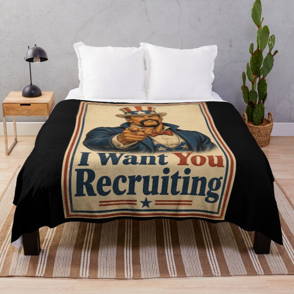 Item preview, I Want You Recruiting Funny Vintage Daddy Poster designed and sold by BearLoveDesign.