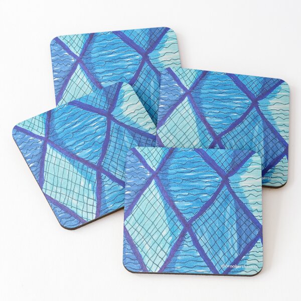 Item preview, Ocean Window Panes designed and sold by DancingCreek.