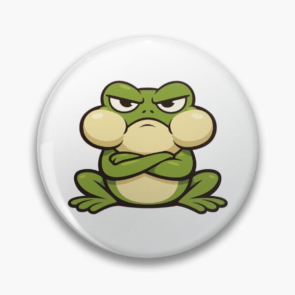 Item preview, Grumpy Frog Funny Gift for Humor Fans, Students & Office Workers designed and sold by stylishdzign.