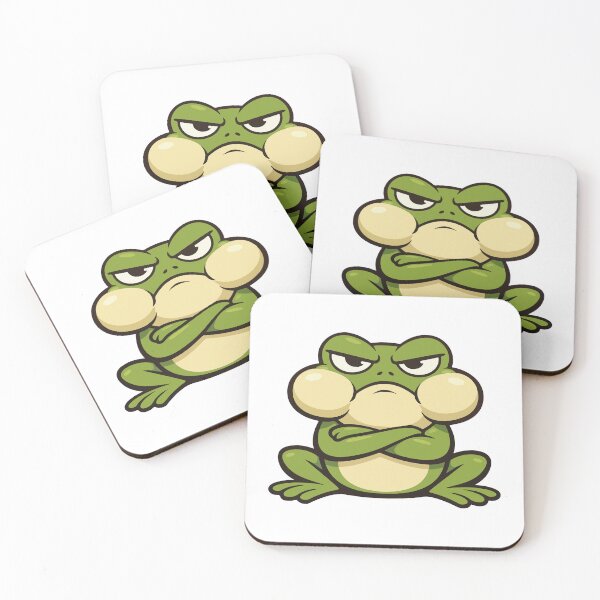 Item preview, Grumpy Frog Funny Gift for Humor Fans, Students & Office Workers designed and sold by stylishdzign.