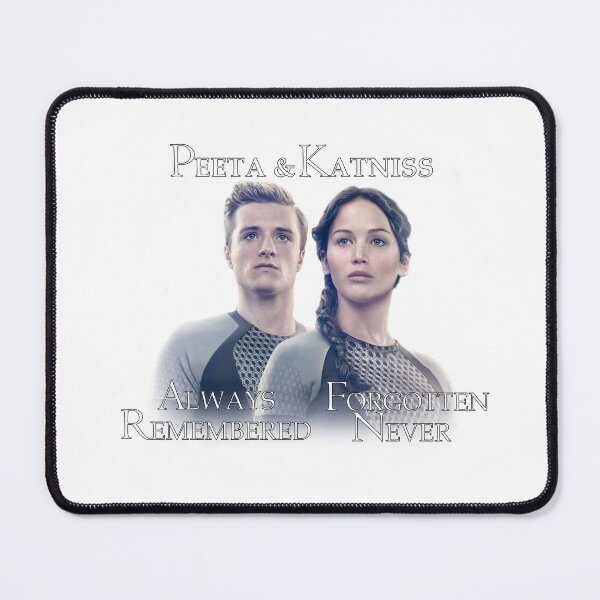 Item preview, katniss everdeen and peeta mellark designed and sold by juno.exe.
