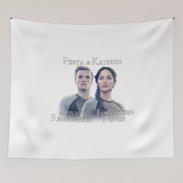 Item preview, katniss everdeen and peeta mellark designed and sold by juno.exe.