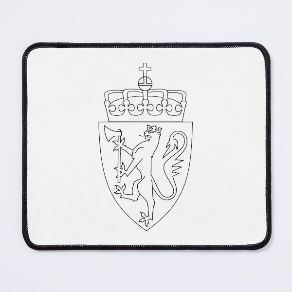 Item preview, Norwegian Royal Coat of Arms - Heraldry design designed and sold by Heraldry design.