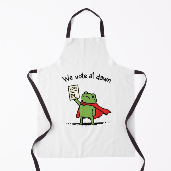 Item preview, We Vote At Dawn Frog Meme Election Humor Voting Civic Quote Gift designed and sold by LASTIQUE-dd.