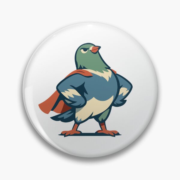 Item preview, Superhero Pigeon Funny Gift for Superhero Fans, Kids & Gamers designed and sold by stylishdzign.
