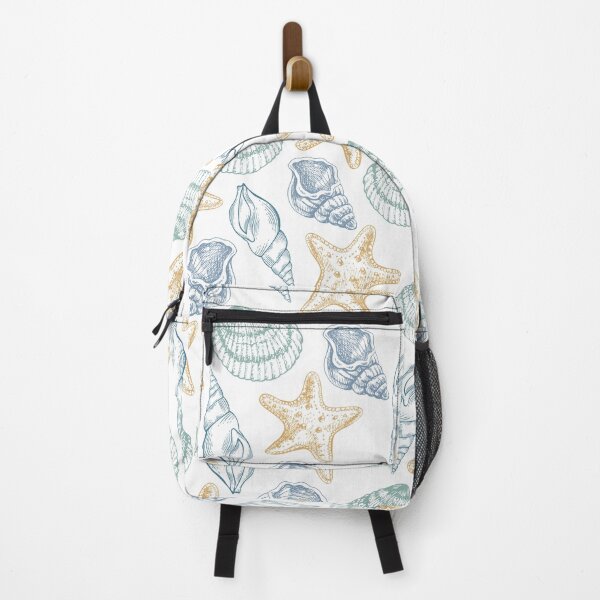 Item preview, Starfish Seashell Pattern designed and sold by SeaStarAlex.