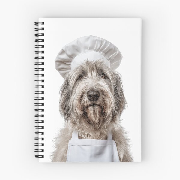 Item preview, Briard Chef Dog Funny Cooking Apron Hat Cute Pet Portrait designed and sold by LazyOwlStore.