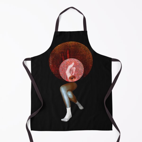 Artikelvorschau, Konzeptuelle surrealistische Collage aus Auge und Beinen – Vintage-Kreiskunstwerk entworfen und verkauft von MAMA.art.Rio <Marsailhe_Milward>.