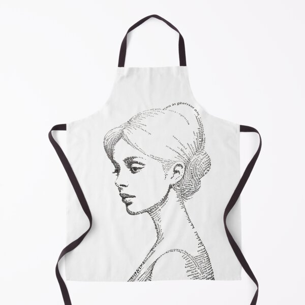 Item preview, Lady letter — Monochrome Minimalism designed and sold by ErgTime.