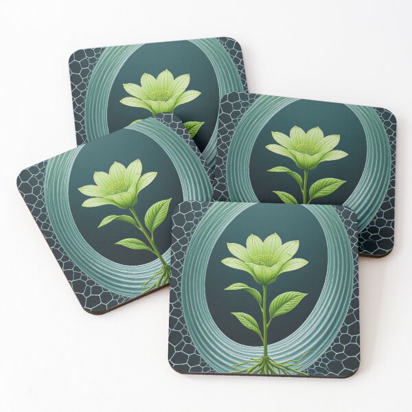 Item preview, Blooming nature in a futuristic, glass shell designed and sold by Mianku | Für das Leben.