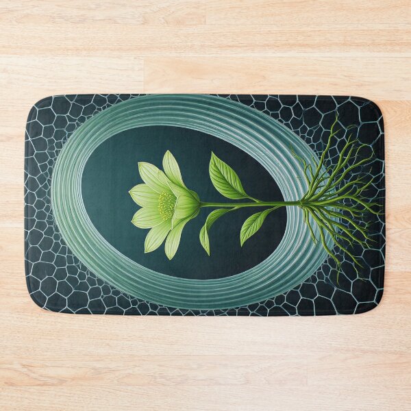 Item preview, Blooming nature in a futuristic, glass shell designed and sold by Mianku | Für das Leben.