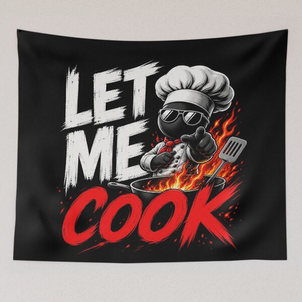 Item preview, Let Me Cook Vintage Angry Chef Character Design designed and sold by Furyus.