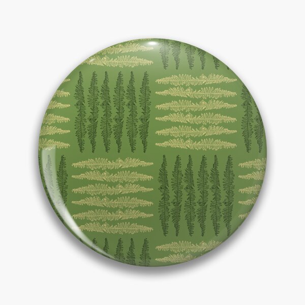 Item preview, Fun fern checker pattern designed and sold by Pamahoa Designs.