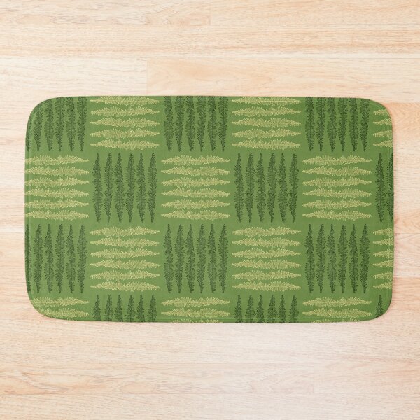 Item preview, Fun fern checker pattern designed and sold by Pamahoa Designs.