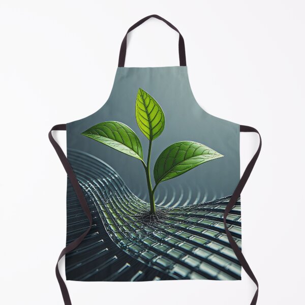 Item preview, Growth in the artificial universe blossoms delicately. designed and sold by Mianku | Für das Leben.