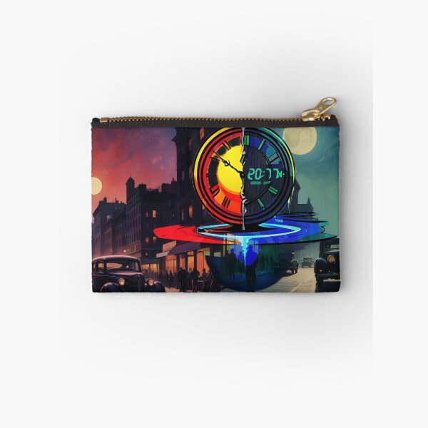 Item preview, Time Travel Vintage Cars Noir City Night Pop Art designed and sold by Daniela`s shop.