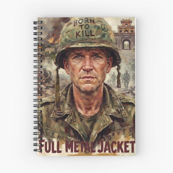 Item preview, Full Metal Jacket Fine Art Tribute designed and sold by Art's Diner.