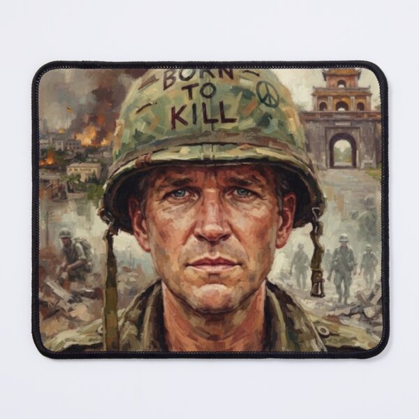 Item preview, Full Metal Jacket Fine Art Tribute designed and sold by Art's Diner.