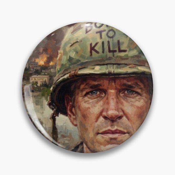 Item preview, Full Metal Jacket Fine Art Tribute designed and sold by Art's Diner.