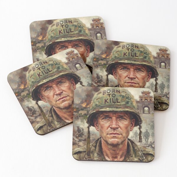 Item preview, Full Metal Jacket Fine Art Tribute designed and sold by Art's Diner.