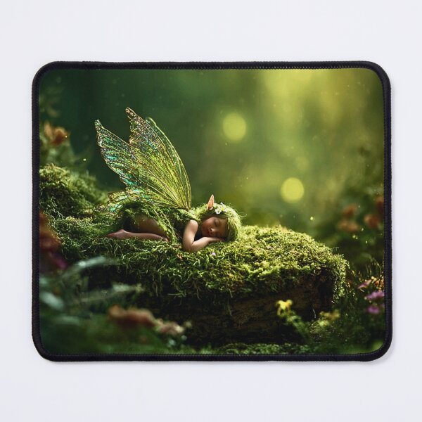 Item preview, Sleeping Moss Fairy Forest Dreams designed and sold by Storybook Botanica.