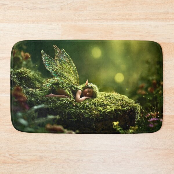 Item preview, Sleeping Moss Fairy Forest Dreams designed and sold by Storybook Botanica.