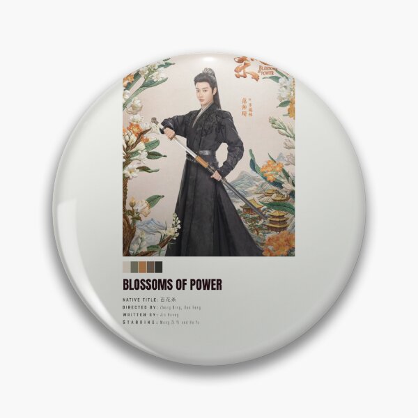Item preview, Blossoms of Power - Cdrama Bu Shu Lin Poster designed and sold by Weird Unicorn.