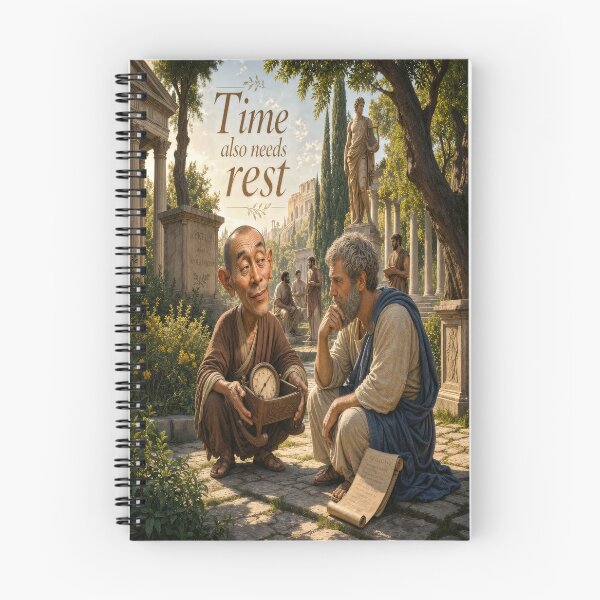 Item preview, Time Also Needs Rest Philosophy Gifts designed and sold by The Brother Wu Collection.
