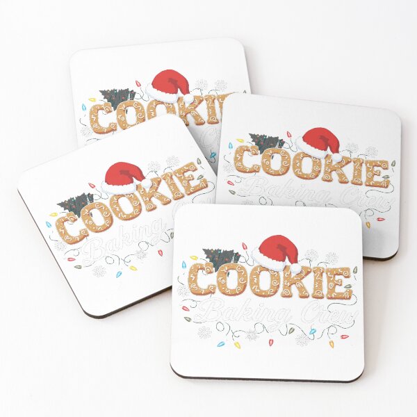 Item preview, Christmas Cookie Baking Crew Santa Lights designed and sold by lht6474.