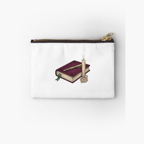 Item preview, Dark Academia Book Candle Ink Illustration designed and sold by Ninjacatoff.