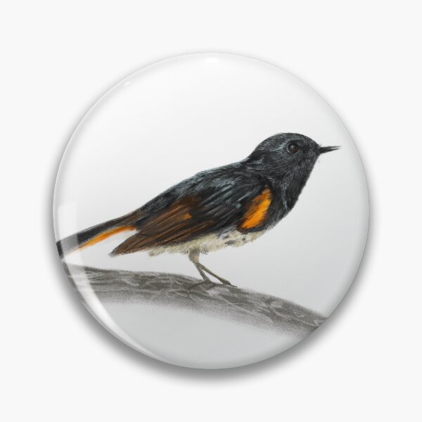 Item preview, American Redstart designed and sold by cicadashoppe.
