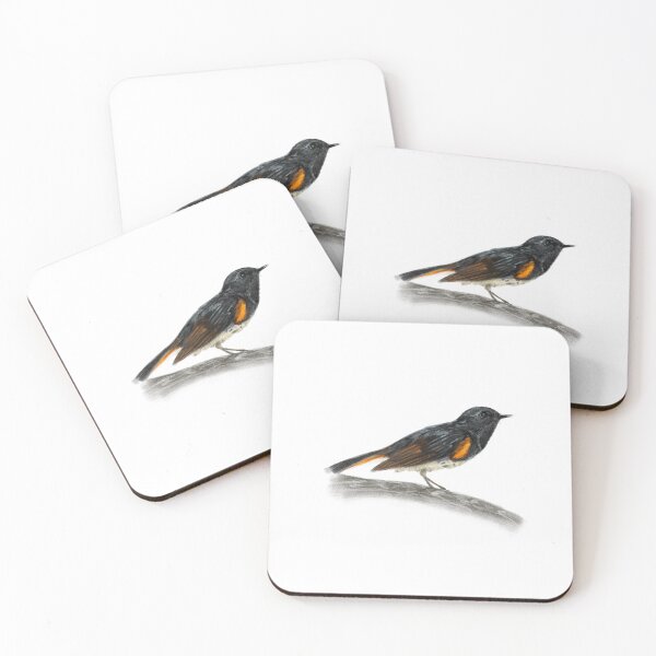 Item preview, American Redstart designed and sold by cicadashoppe.