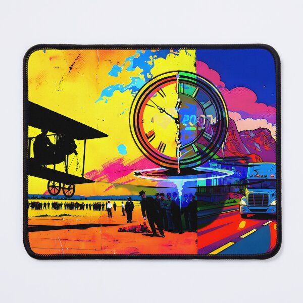 Item preview, Aviation to Trucking Time Travel Retro Pop Art designed and sold by Daniela`s shop.