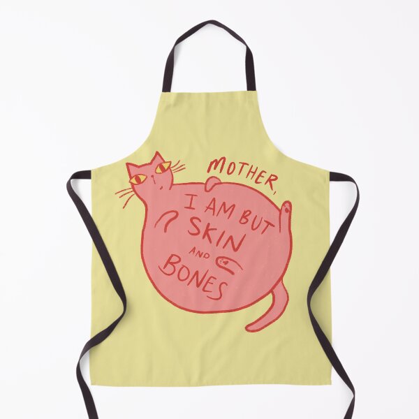Item preview, Mother, I Am But Skin and Bones Cat designed and sold by Stephanie McRae.