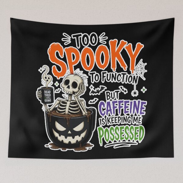 Artikelvorschau, spooky coffee entworfen und verkauft von Talpha.