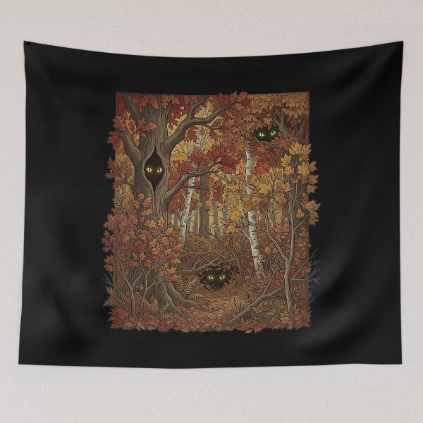 Item preview, Autumn Forest with Mystic Eyes designed and sold by ReneMM.