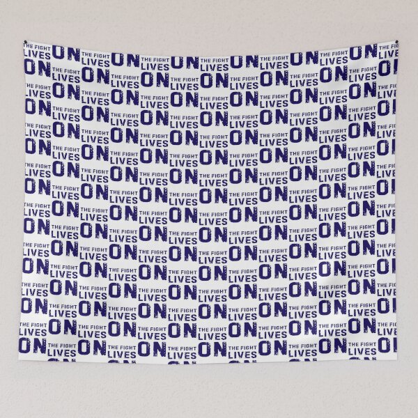 Item preview, The Fight Lives On – Inspirational Boxing Quote Art For Fighters & Fans | ⭐⭐⭐⭐⭐ designed and sold by Shitart.