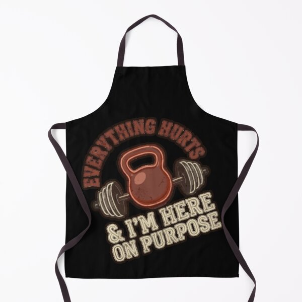 Item preview, Everything Hurts And I'm Here On Purpose Funny Gym Gift designed and sold by DNBY.