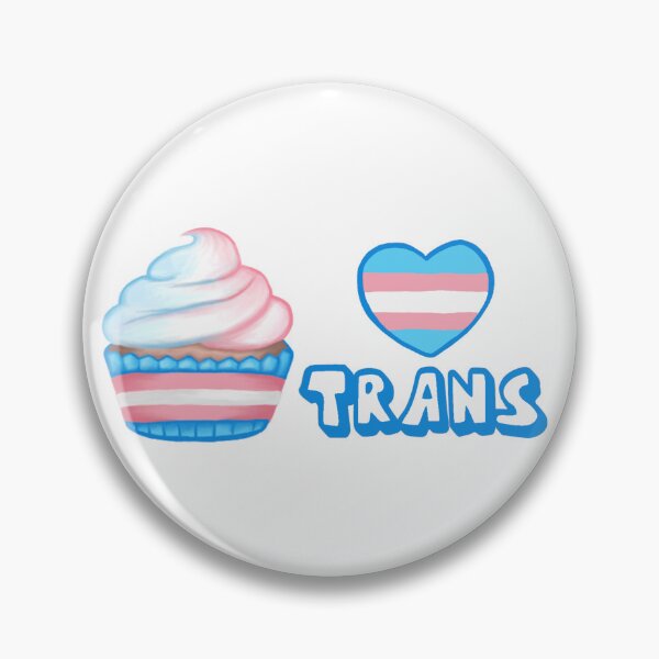 Item preview, Transgender ( Trans ) Heart Cupcake designed and sold by HistoryHounds.