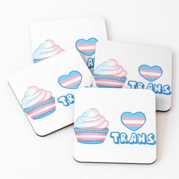 Item preview, Transgender ( Trans ) Heart Cupcake designed and sold by HistoryHounds.