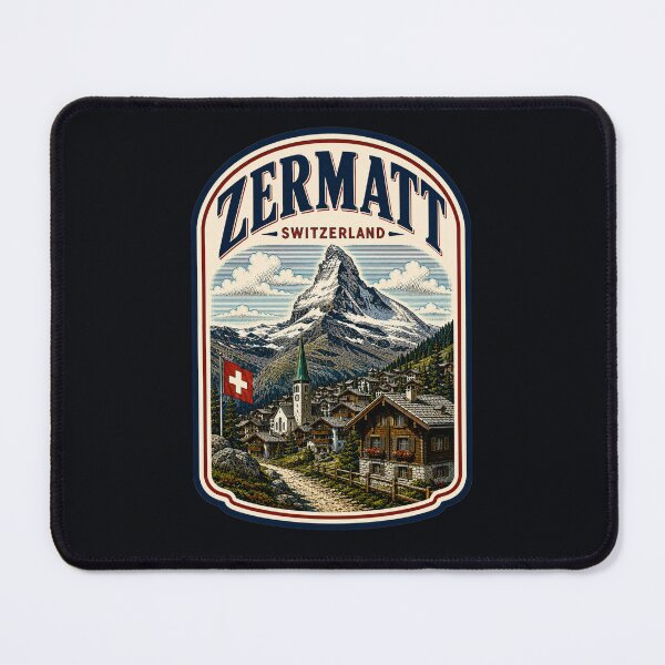 Item preview, Zermatt - Switzerland designed and sold by GoodOldVintage.