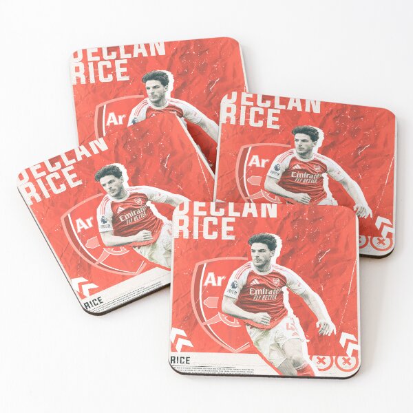 Item preview, Declan Rice Arsenal FC Football Graphic Poster designed and sold by Shopunte.