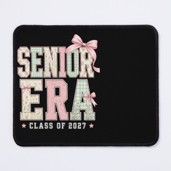 Item preview, Senior 2027 Class of 2027 Graduation Senior 27 Pastel Floral Coquette Bow designed and sold by CalmDownZone ⭐️⭐️⭐️⭐️⭐️.