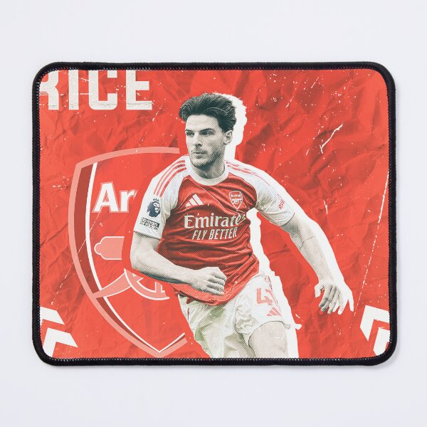 Item preview, Declan Rice Arsenal FC Football Graphic Poster designed and sold by Shopunte.