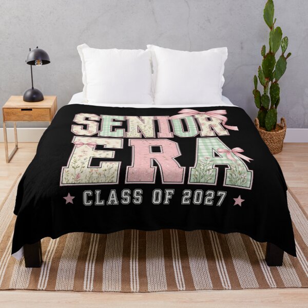 Item preview, Senior 2027 Class of 2027 Graduation Senior 27 Pastel Floral Coquette Bow designed and sold by CalmDownZone ⭐️⭐️⭐️⭐️⭐️.