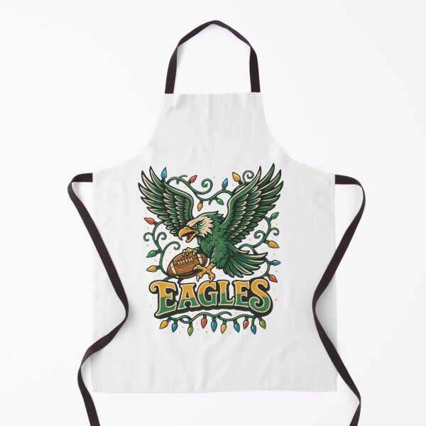 Item preview, Vintage Eagles Football Christmas Lights Design – Retro Holiday Tee | ⭐⭐⭐⭐⭐ designed and sold by Dhamu124.
