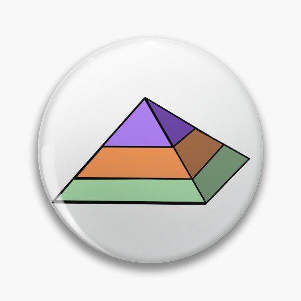 Artikelvorschau, Pyramide Sekundärfarben Pastell entworfen und verkauft von HarveyHandcraftsandDesigns.